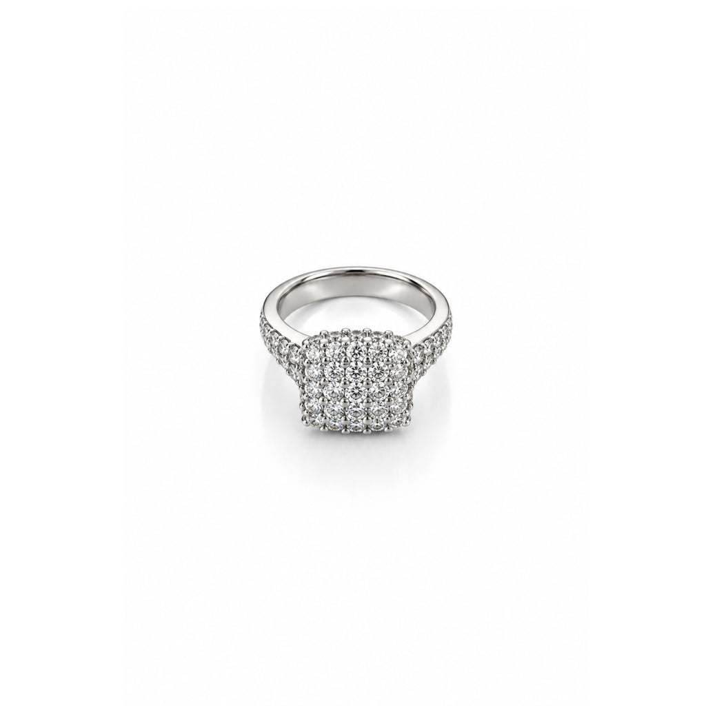 Anillo Diamante Cuadrado
