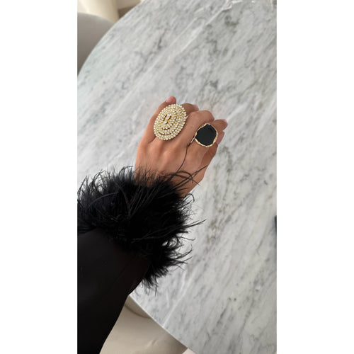 Anillo Extra L Negro