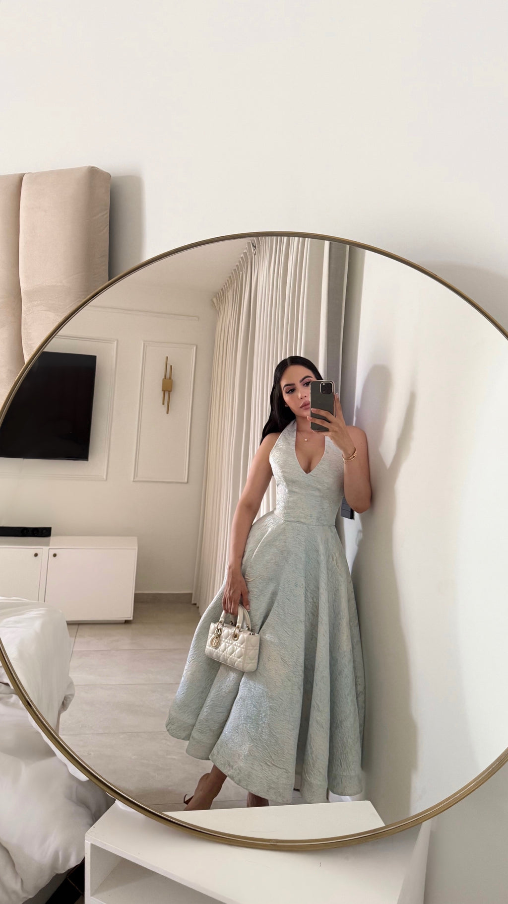 Modelo Midi Azul Cielo