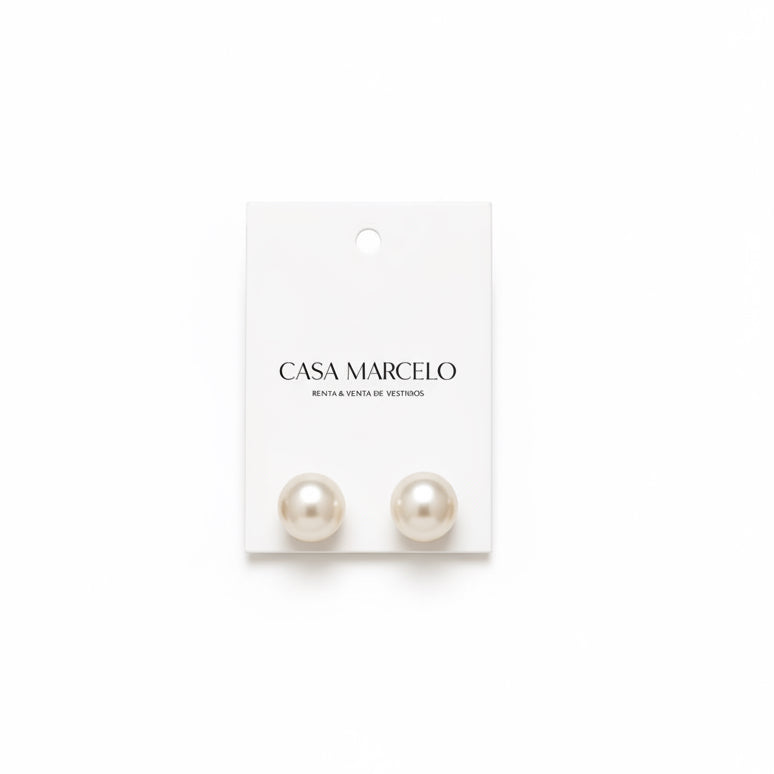 Aretes Perlas