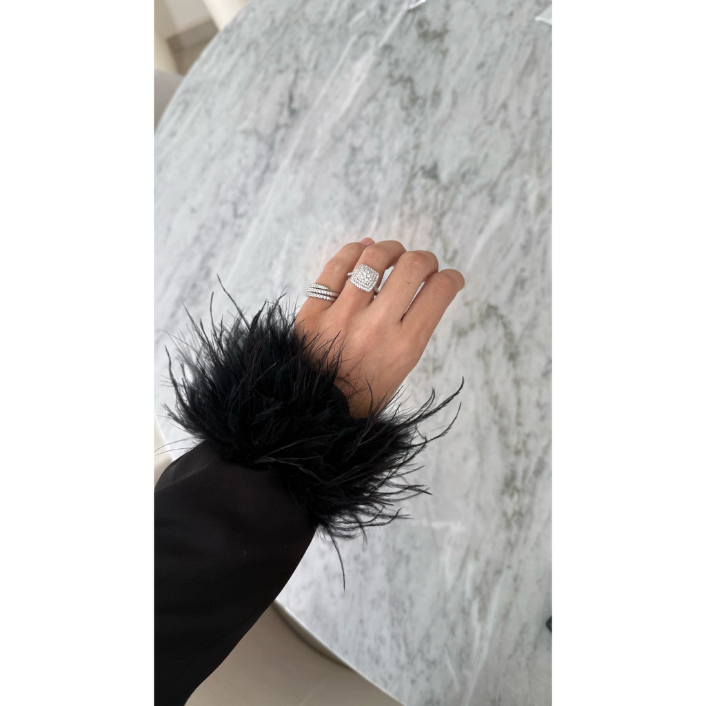 Anillo Diamante Cuadrado