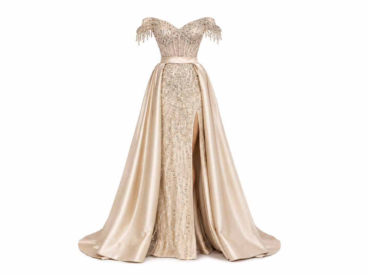 Princesa Brillos Champagne Renta