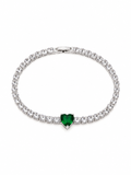 Brazalette corazón verde
