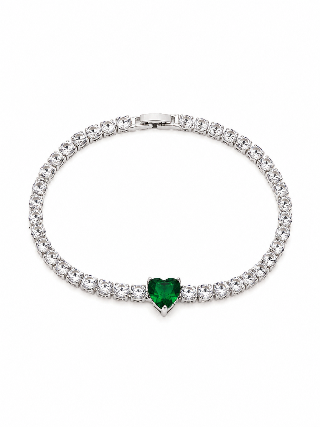 Brazalette corazón verde