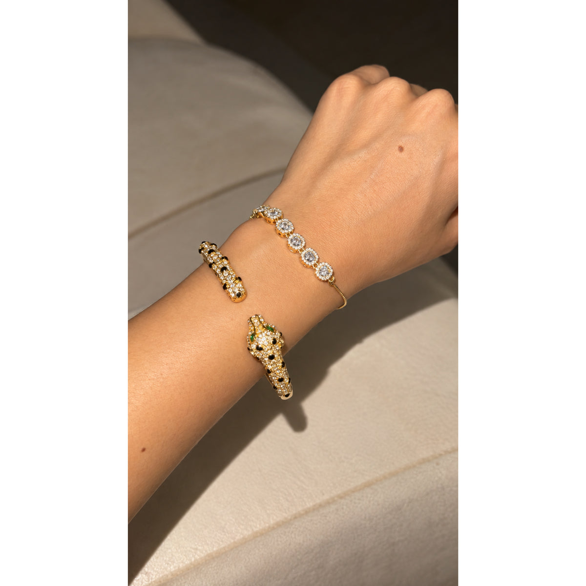Brazalete tipo circonia