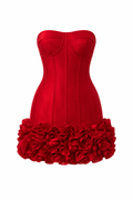 Flor 3D rojo