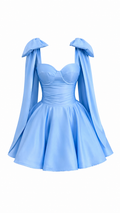Burbuja azul cielo