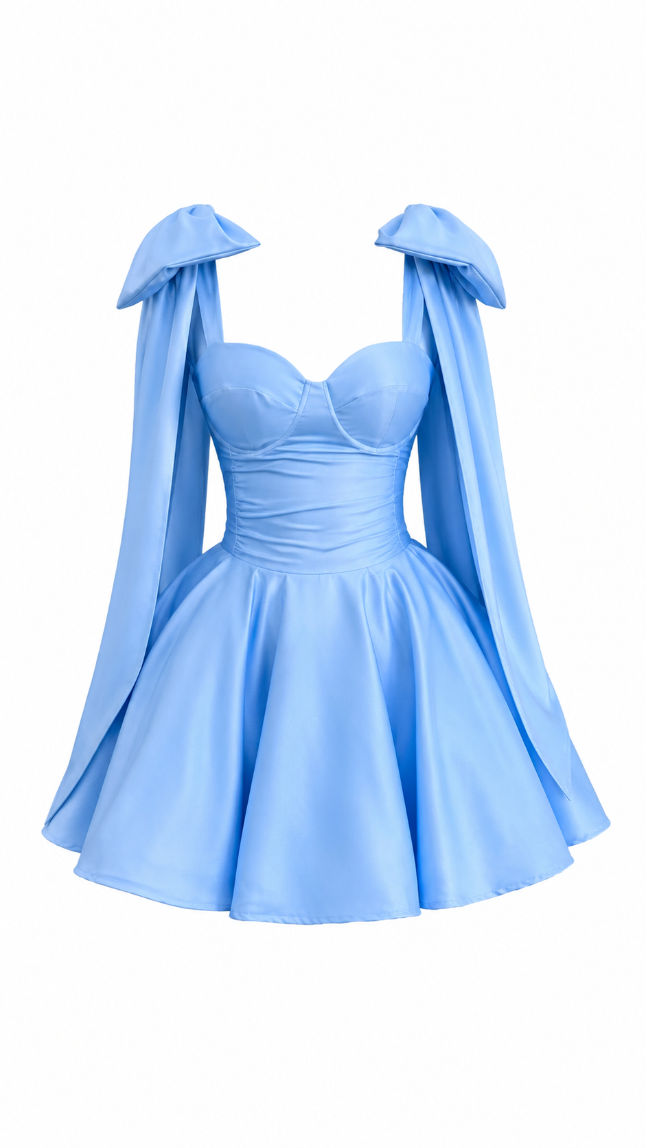 Burbuja azul cielo