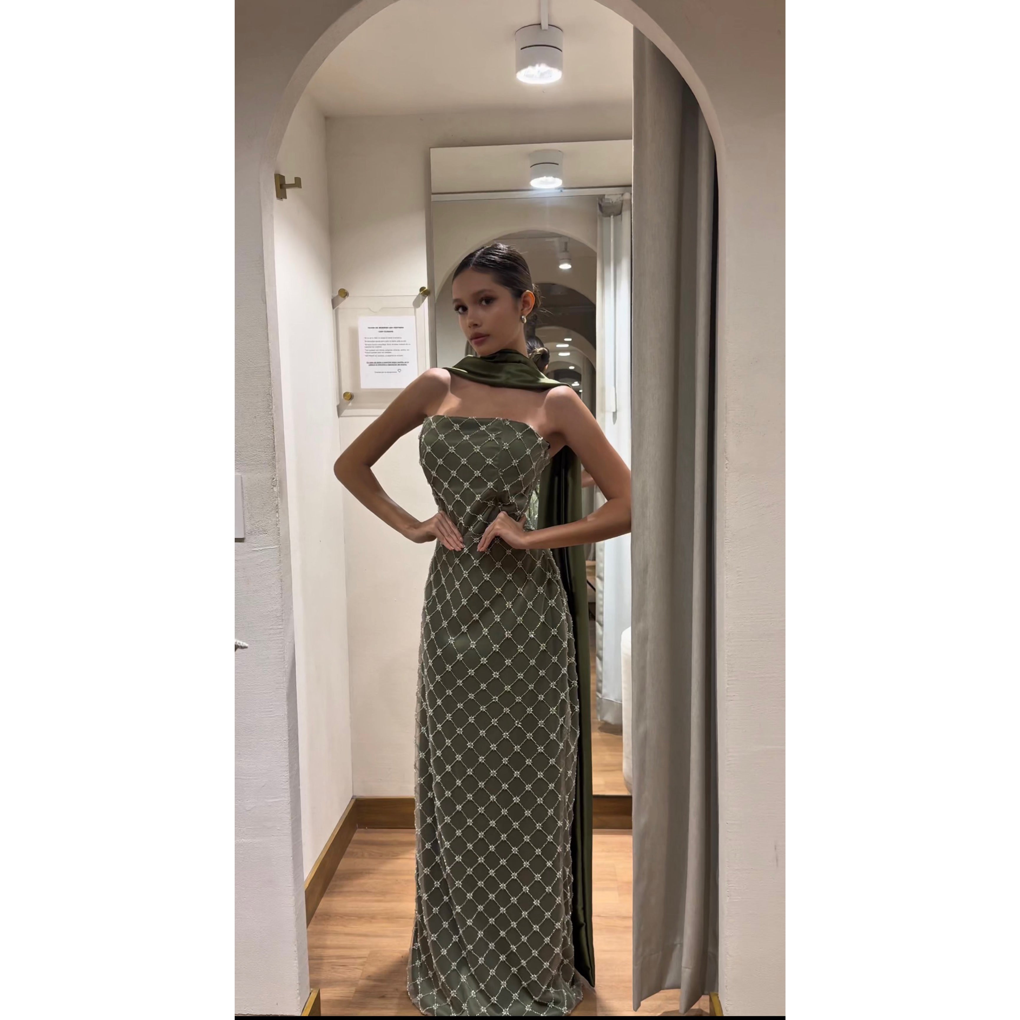 Valeria Soto Verde Olivo
