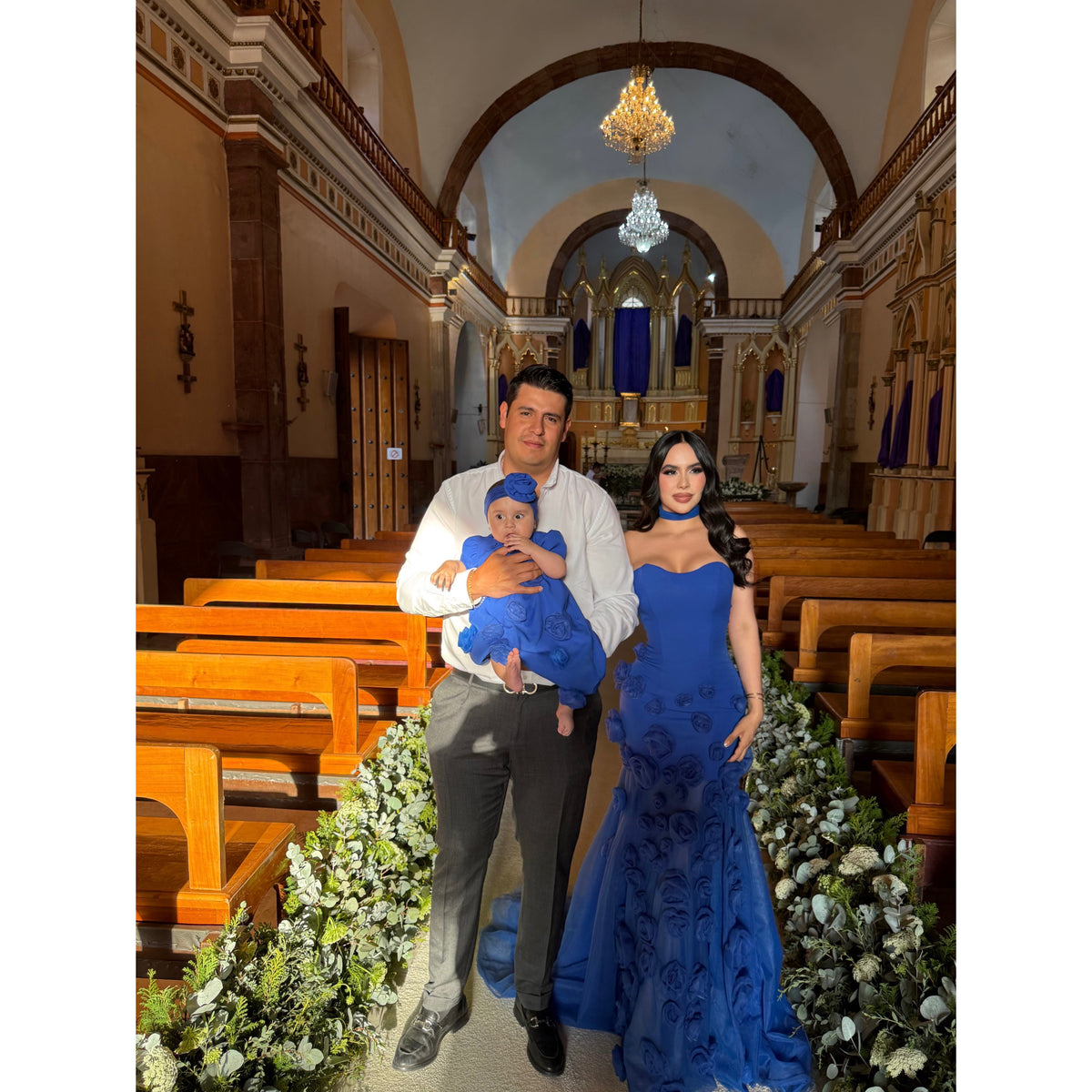 Modelo Flor Azul Bebe Renta