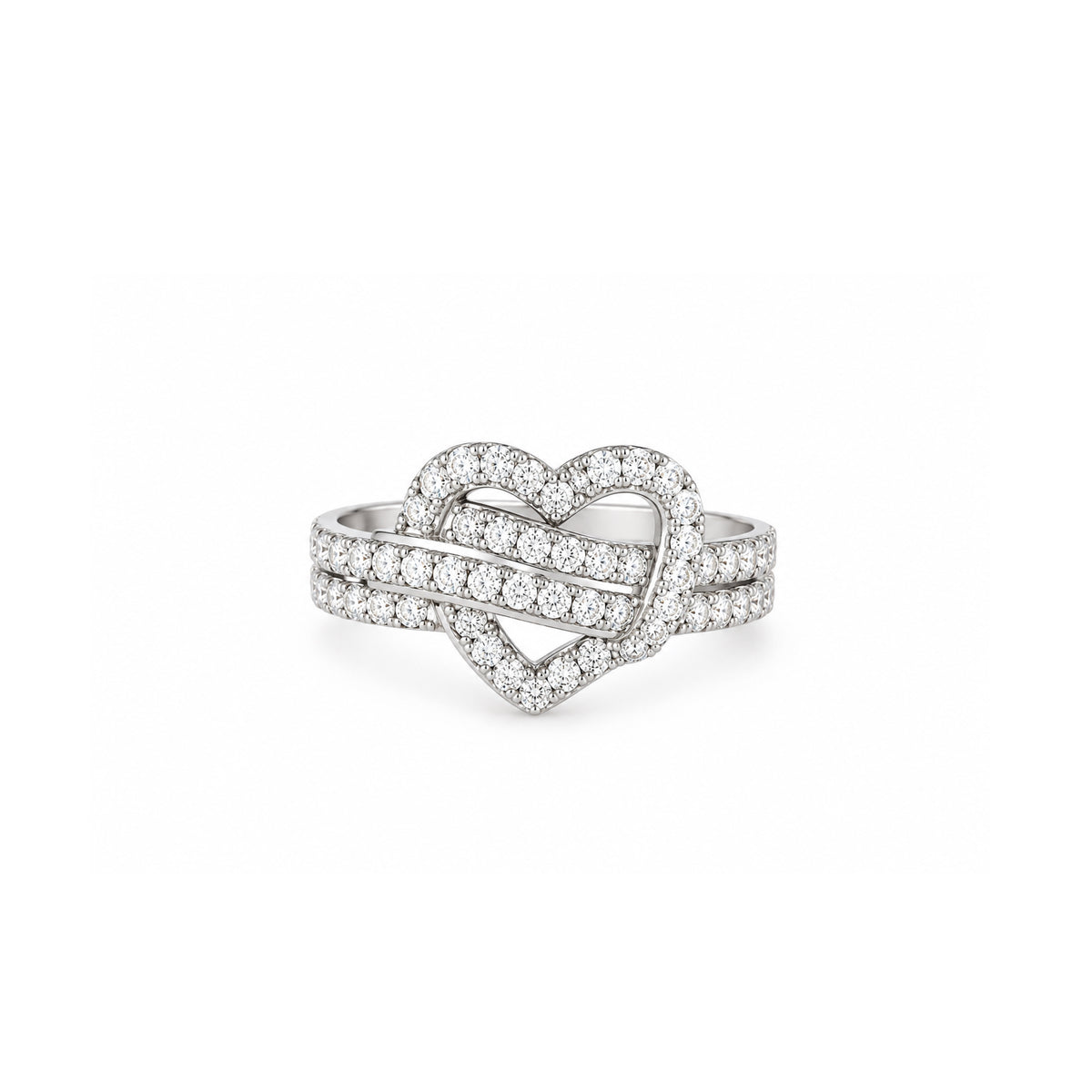 Anillo Corazón Medio