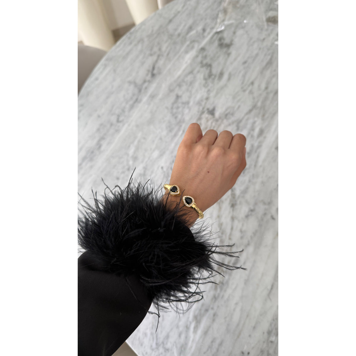Pulsera Doble Dorada