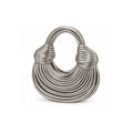 Bolso Gusano Plata
