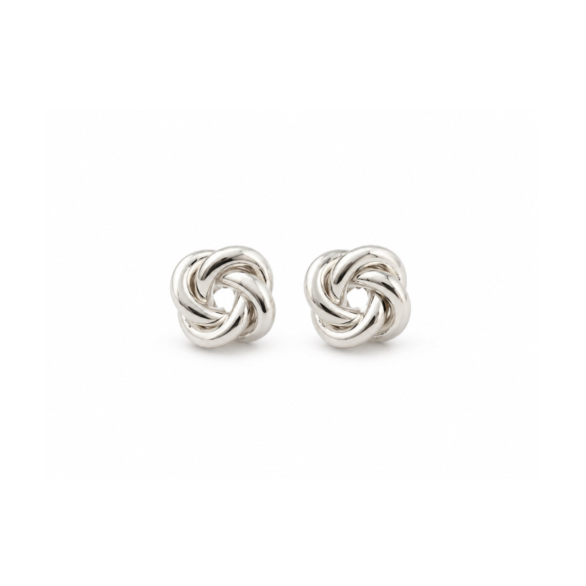 Aretes Geométricos Plata