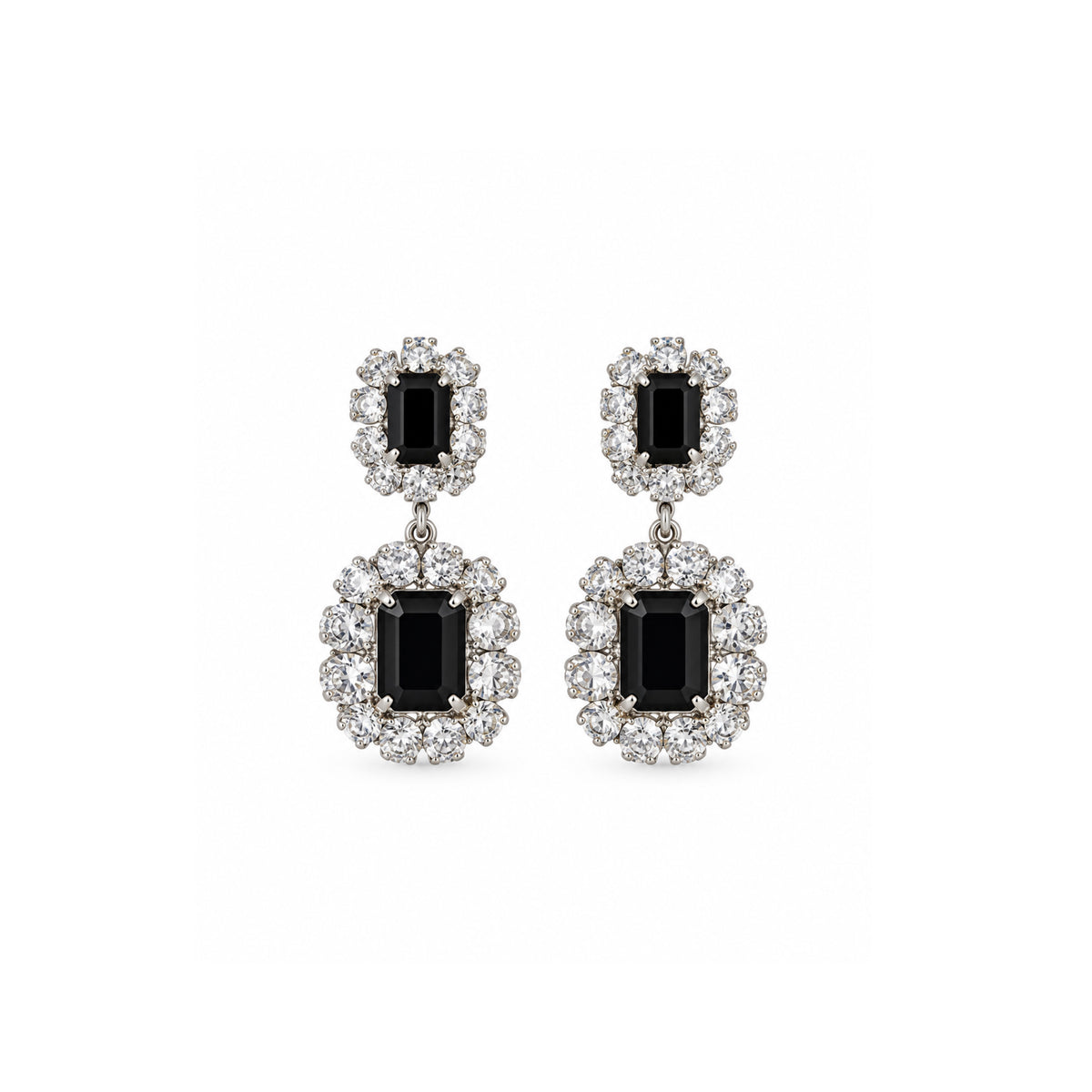 Arete Diamante Negro