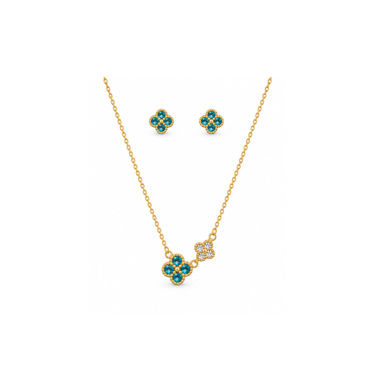 Conjunto Trébol Verde