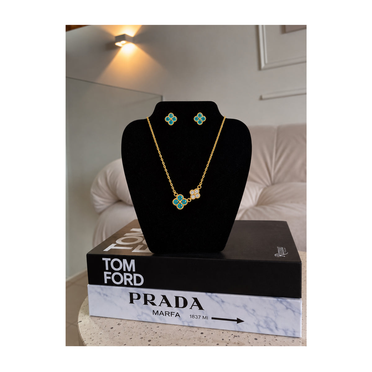 Conjunto Trébol Verde