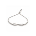 Pulsera moño plata