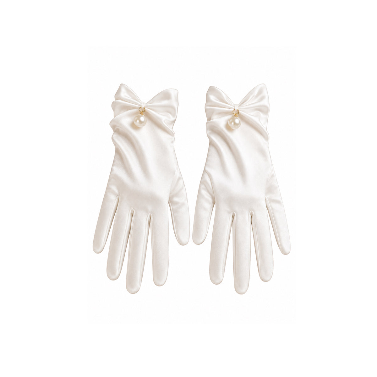 Guantes Blancos con Perla Venta