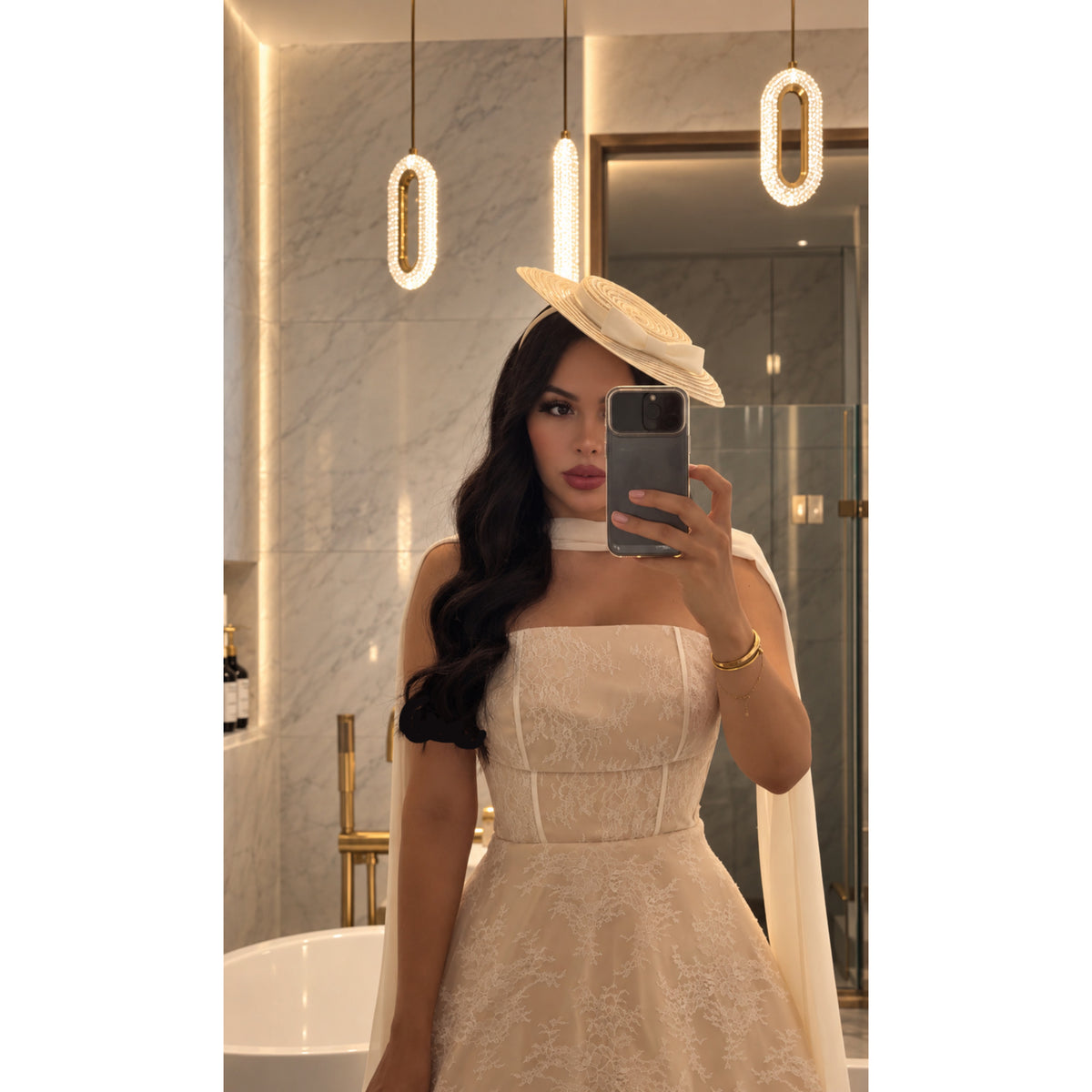 Vestido Encaje Kimy Renta