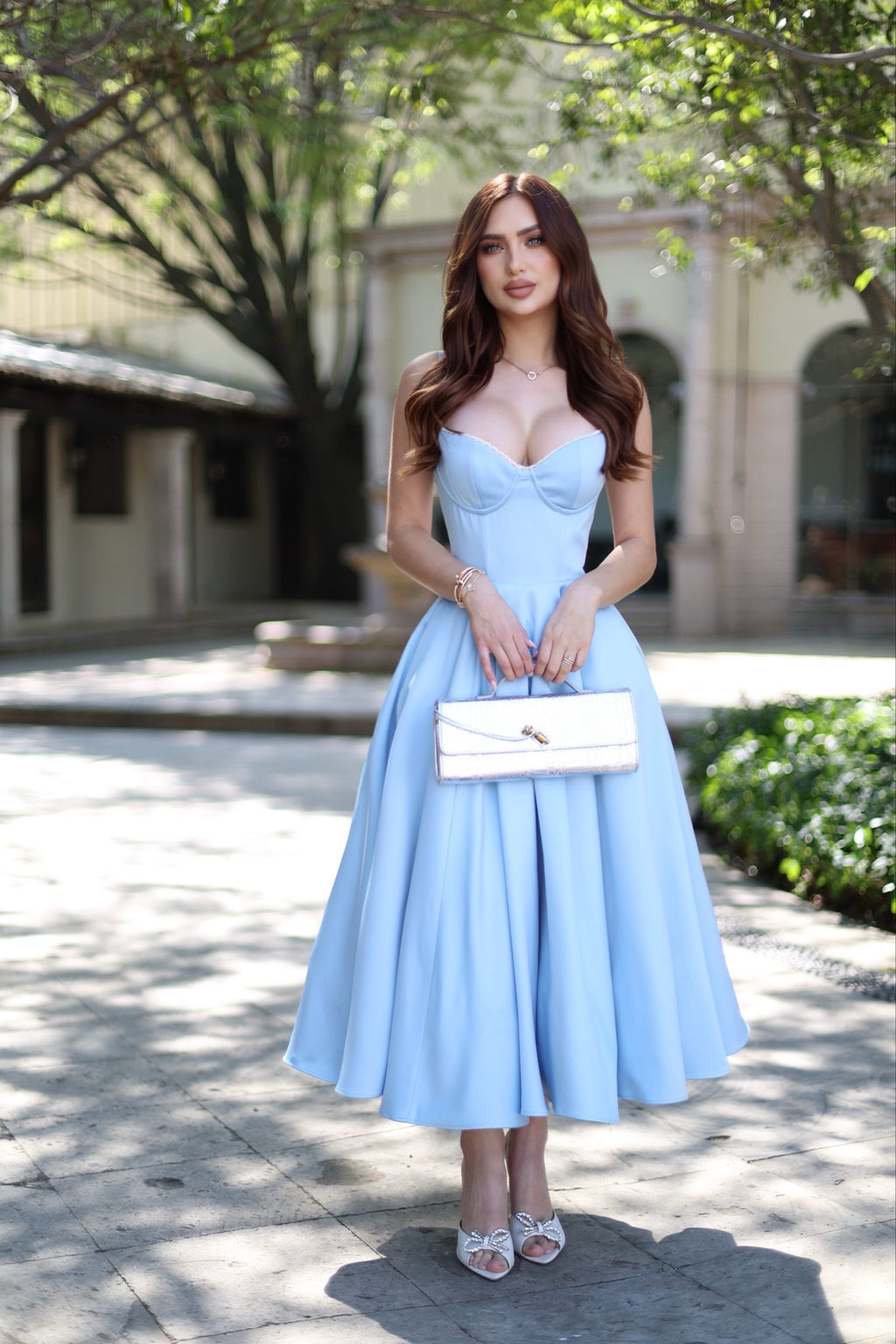 Modelo Midi Azul Cielo